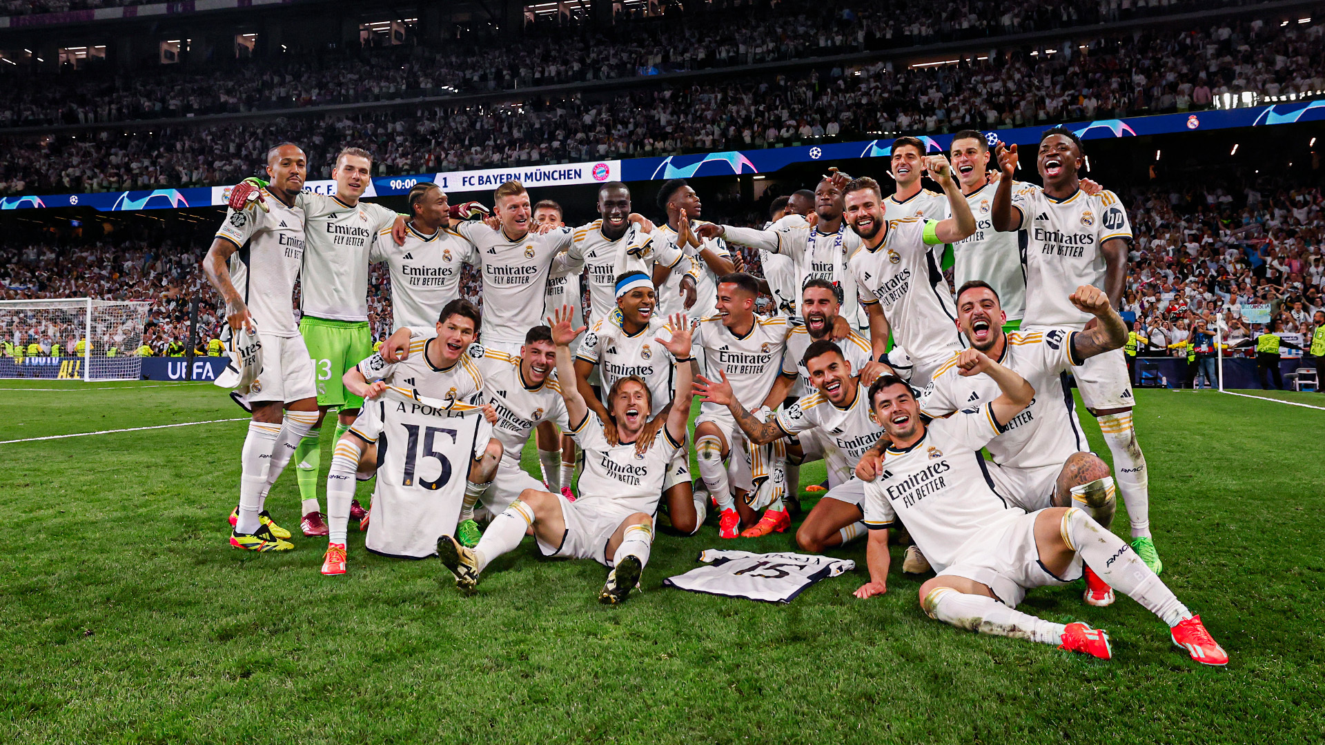 Real Madrid give "magical" comeback to book a place in the Champions