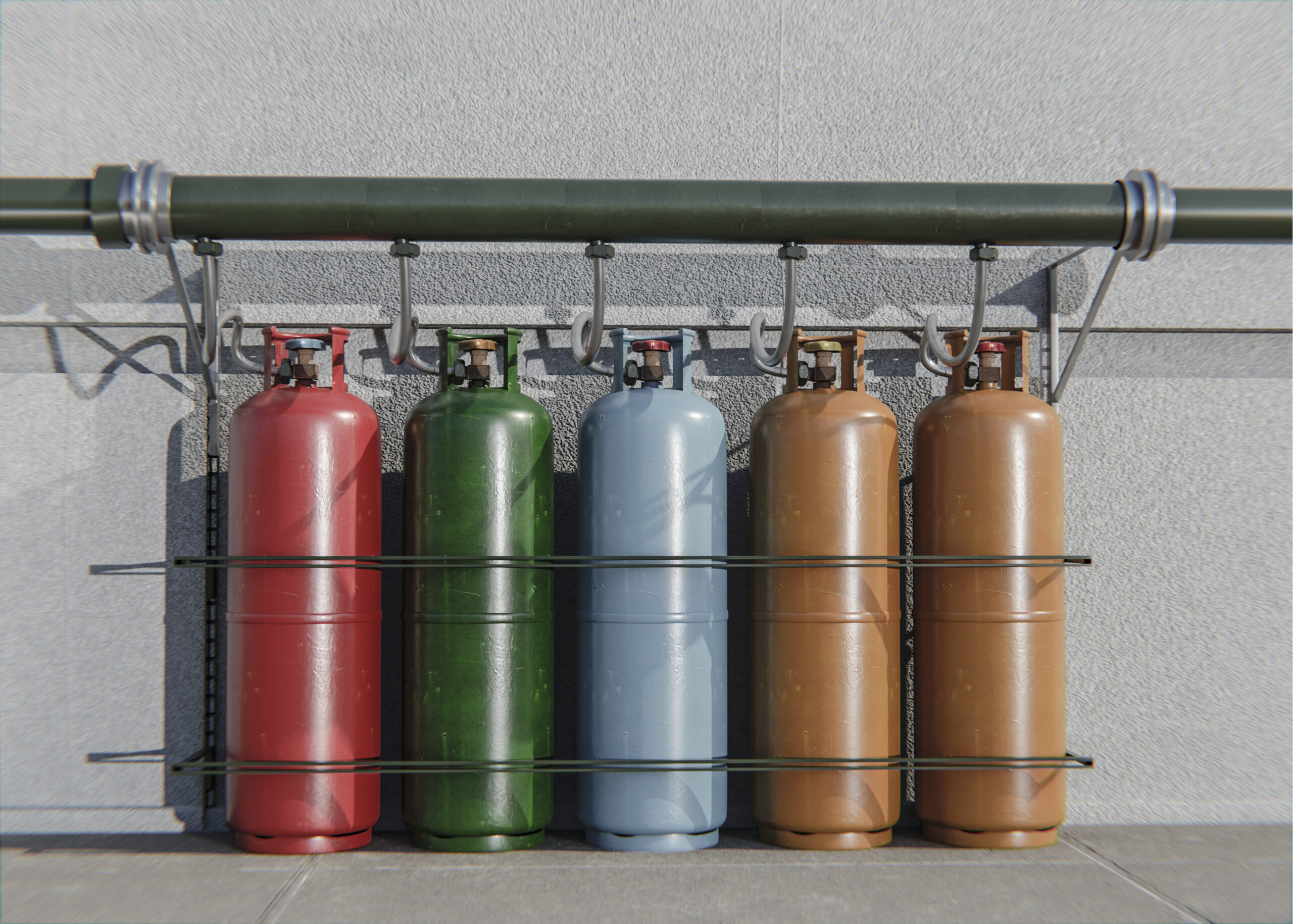 Gas cylinders