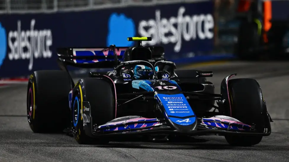 Renault's Alpine team will have to buy engines from another manufacturer from 2026. Credit - Getty Images